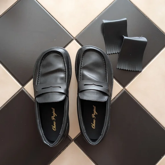 Ohne Project Luma Barefoot Loafers in Black size 37 Vegan Leather - Picture 7 of 7